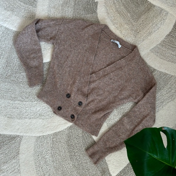 ZARA | Brown Cardigan - Picture 1 of 4